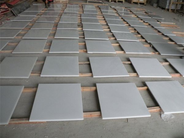 China han white marble tiles floor