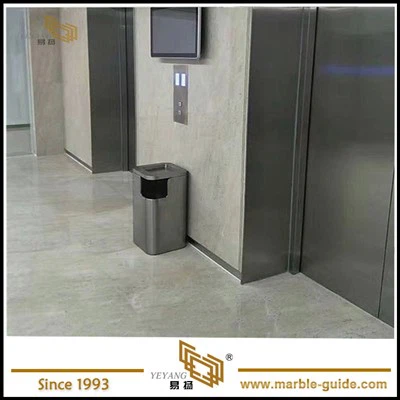 Lantai Marmar Kelabu Oman