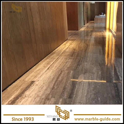 Travertine Kelabu Perak