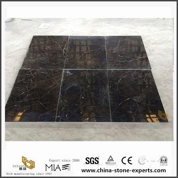 Bekalan batu coklat Saint Laurent Marble Tulip China dari marmar