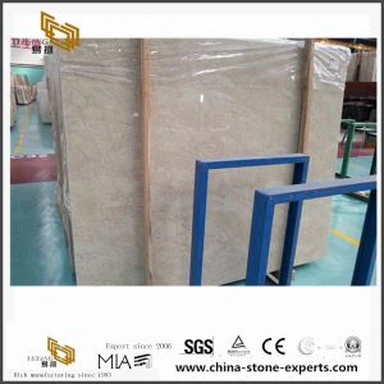 Queen Beige Marble Slab Untuk Bilik mandi backsplash Tile