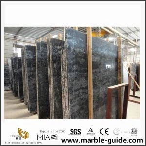 Batu Semula Jadi China Acquamarine Blue Marble Tiles & Slabs dengan Harga Murah