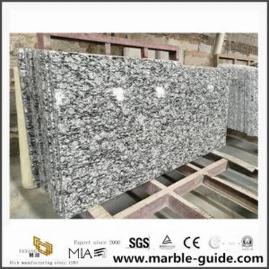 China Kelabu Putih Granit Countertop
