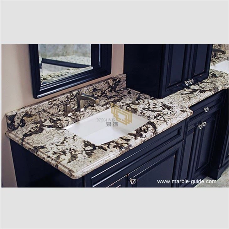 Bianco Antico Granite With Dark Cabinets