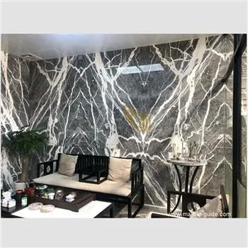 Jubin Marmar Kelabu Castle Untuk Pelapisan Dinding