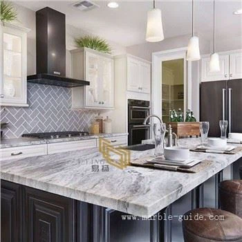 Countertop Dapur Marmar Coklat Fantasi