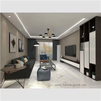 Batu Sintered Snow River White Digilap Mengikut Saiz Untuk Projek